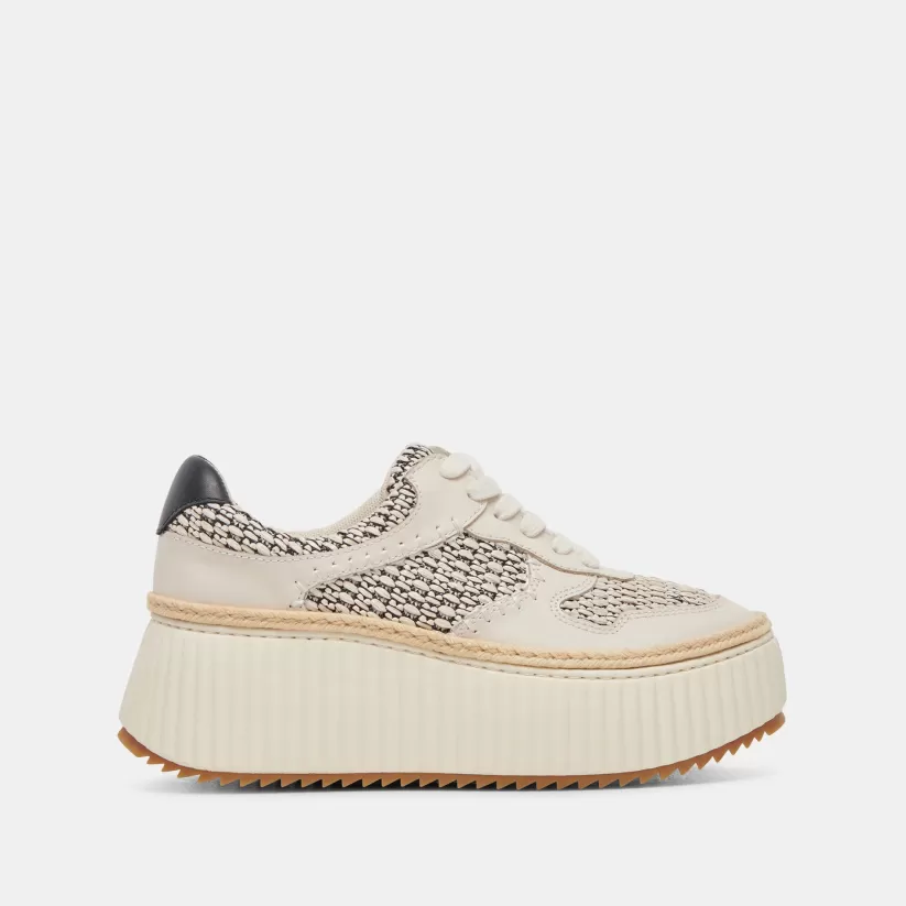 Sneakers | Dolce Vita DANDI SNEAKERS BLACK NATURAL RAFFIA BLACKNATURALRAFFIA