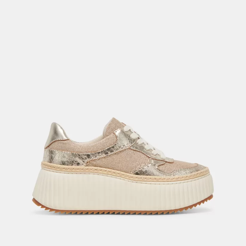 Sneakers | Dolce Vita DANDI SNEAKERS LIGHT GOLD WOVEN LIGHTGOLDWOVEN