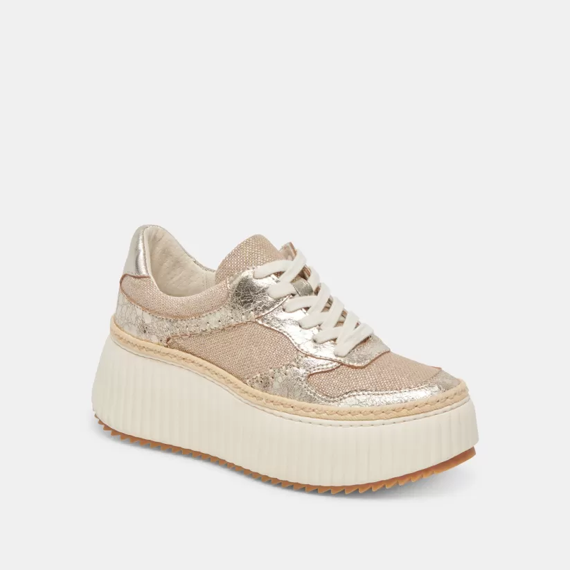 Sneakers | Dolce Vita DANDI SNEAKERS LIGHT GOLD WOVEN LIGHTGOLDWOVEN