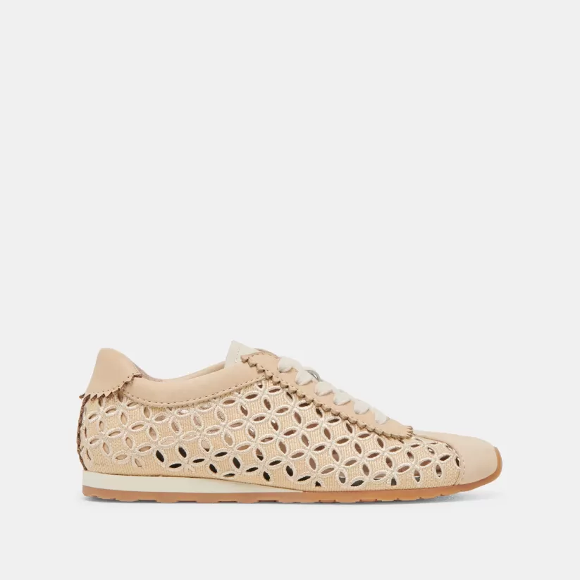 Sneakers | Dolce Vita DANIE EYELET PERF SNEAKERS LT NATURAL RAFFIA LTNATURALRAFFIA