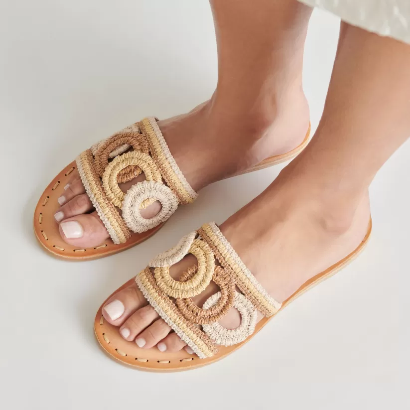 Sandals | Dolce Vita DANY SANDALS NATURAL MULTI RAFFIA NATURALMULTIRAFFIA