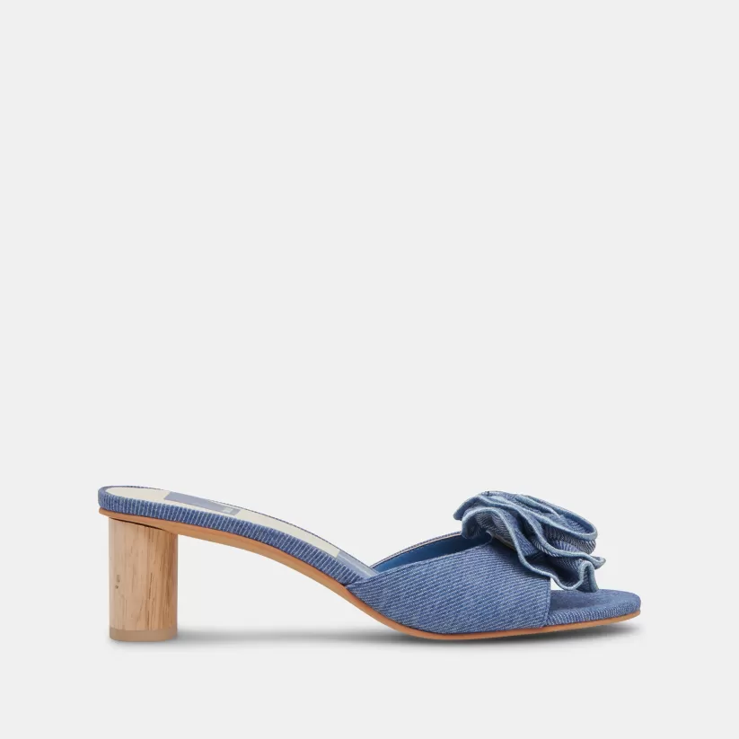 Sandals | Heels | Dolce Vita DARLY HEELS BLUE DENIM BLUEDENIM