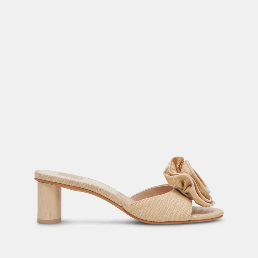 Sandals | Heels | Dolce Vita DARLY HEELS NATURAL RAFFIA NATURALRAFFIA