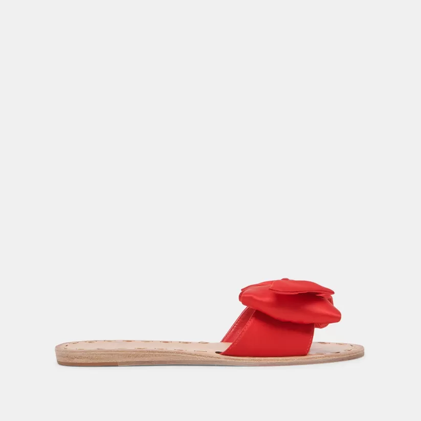 Sandals | Dolce Vita DARSEY SANDALS RED SATIN REDSATIN