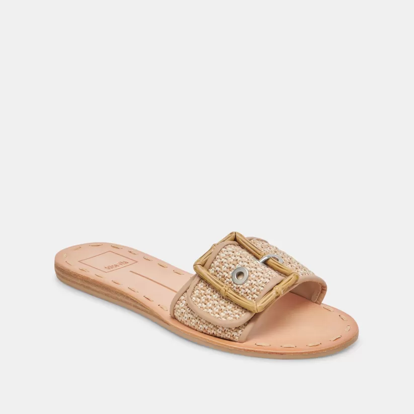 Wide Widths | Sandals | Dolce Vita DASA WIDE SANDALS WHITE NATURAL RAFFIA WHITENATURALRAFFIA