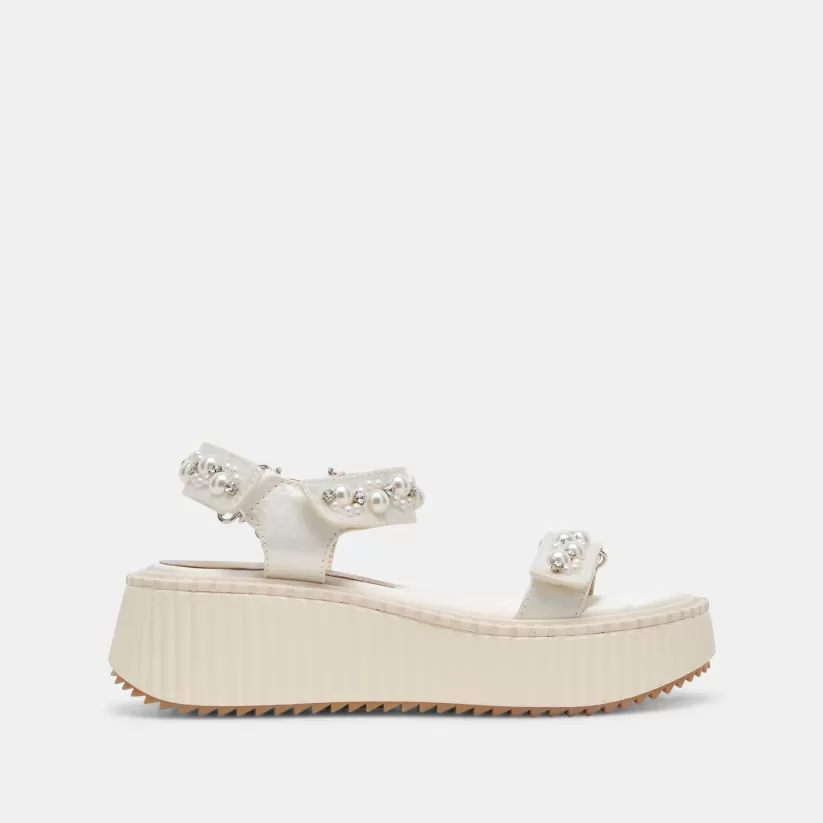Sandals | Dolce Vita DEBRA PEARL SANDALS VANILLA PEARLS VANILLAPEARLS