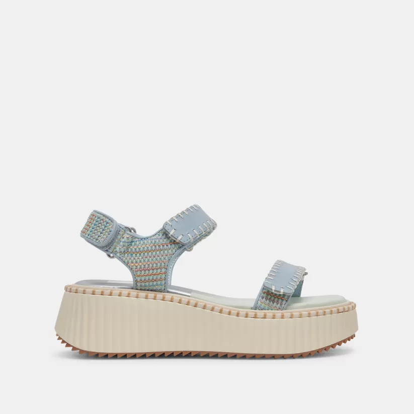 Sandals | Dolce Vita DEBRA SANDALS LIGHT BLUE KNIT LIGHTBLUEKNIT