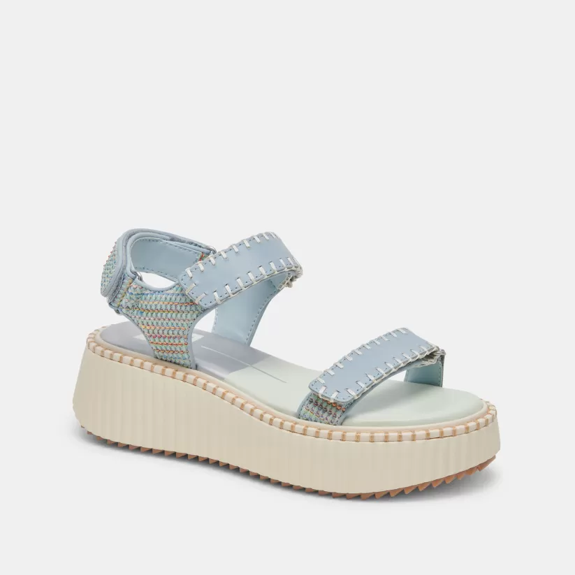 Sandals | Dolce Vita DEBRA SANDALS LIGHT BLUE KNIT LIGHTBLUEKNIT