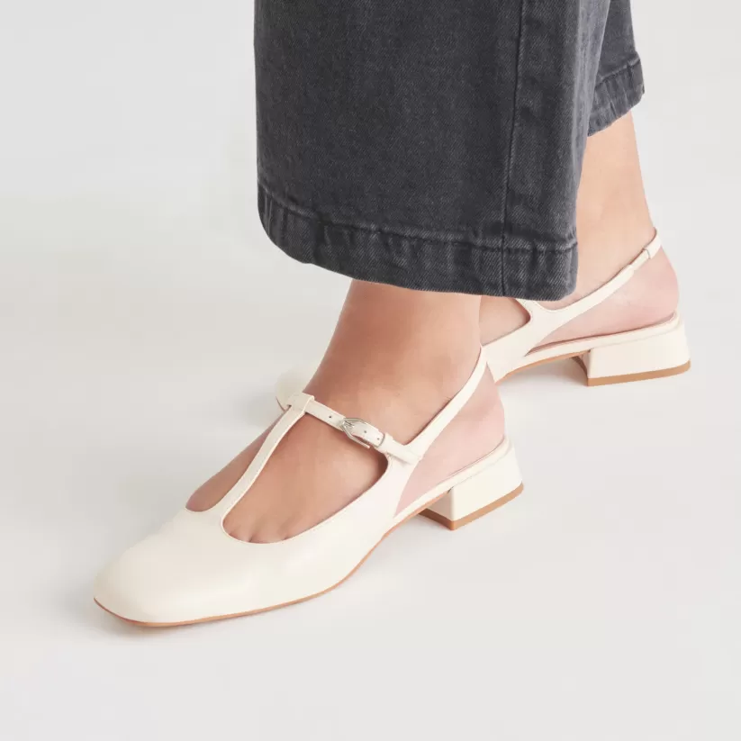Mary Janes | Flats & Loafers | Dolce Vita DEIDRA FLATS CREAM LEATHER CREAMLEATHER