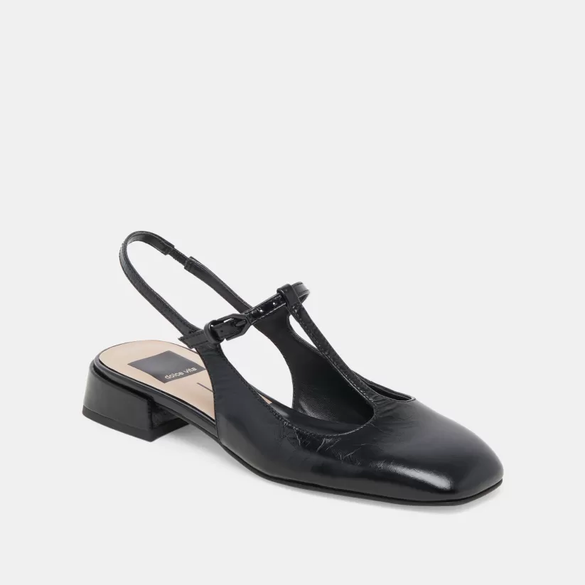 Mary Janes | Flats & Loafers | Dolce Vita DEIDRA FLATS MIDNIGHT CRINKLE PATENT LEATHER MIDNIGHTCRINKLEPATENTLEATHER