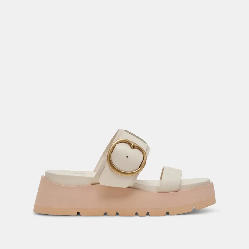 Sandals | Dolce Vita DEX SANDALS IVORY LEATHER IVORYLEATHER