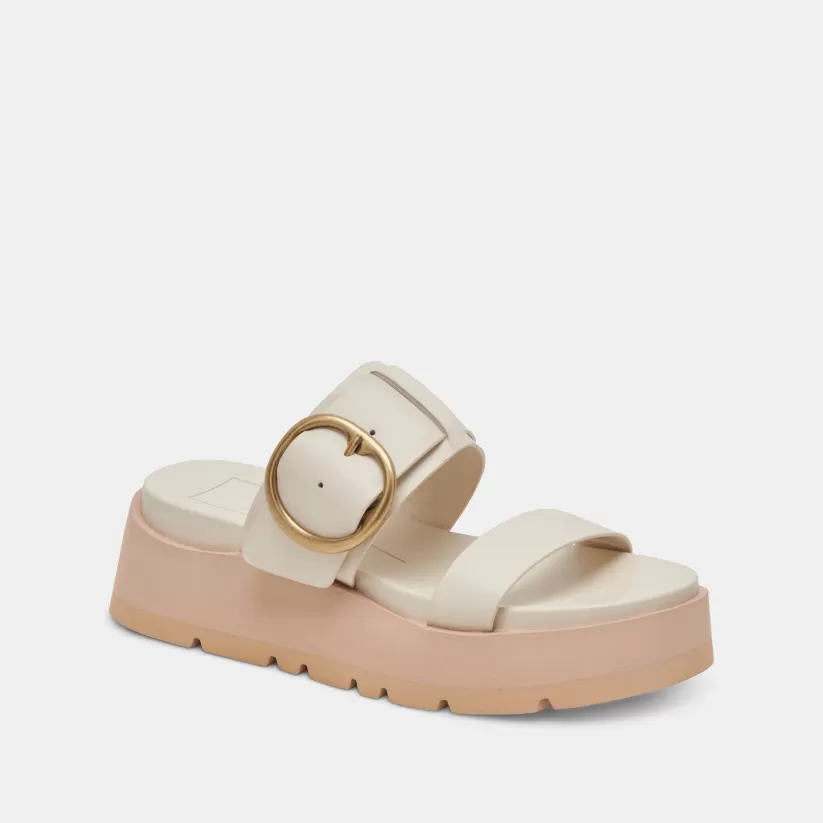Sandals | Dolce Vita DEX SANDALS IVORY LEATHER IVORYLEATHER
