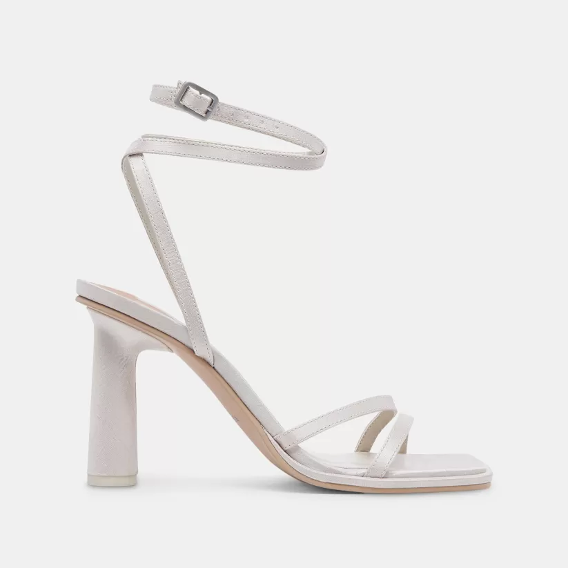 Sandals | Heels | Dolce Vita DISERE HEELS OFF WHITE SATIN OFFWHITESATIN