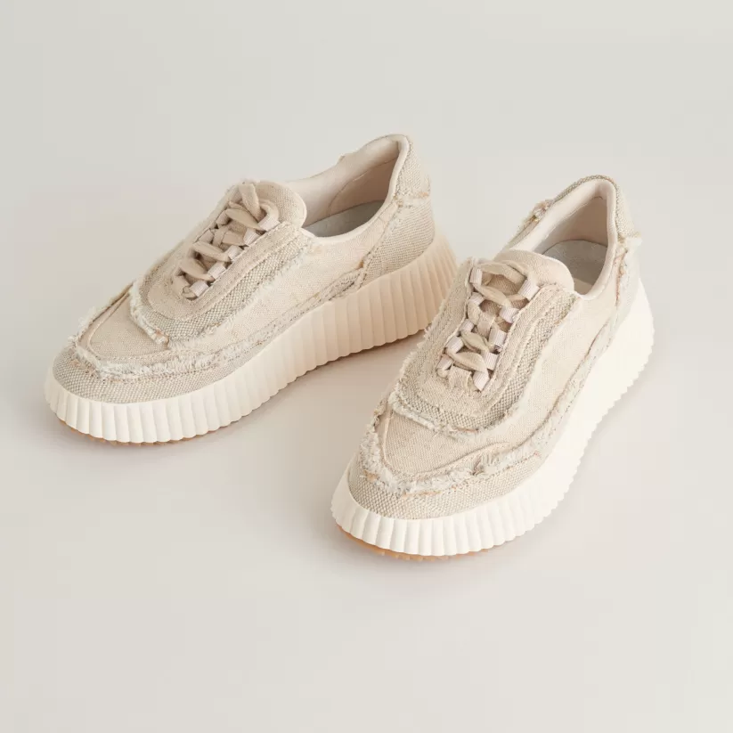 Sneakers | Dolce Vita DOLEN FRAY SNEAKERS SAND CANVAS SANDCANVAS