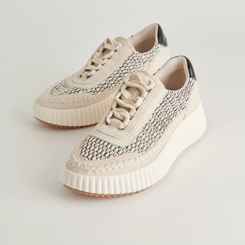 Sneakers | Dolce Vita DOLEN SNEAKERS BLACK NATURAL RAFFIA BLACKNATURALRAFFIA