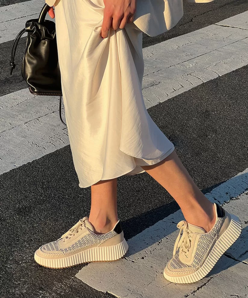 Sneakers | Dolce Vita DOLEN SNEAKERS BLACK NATURAL RAFFIA BLACKNATURALRAFFIA