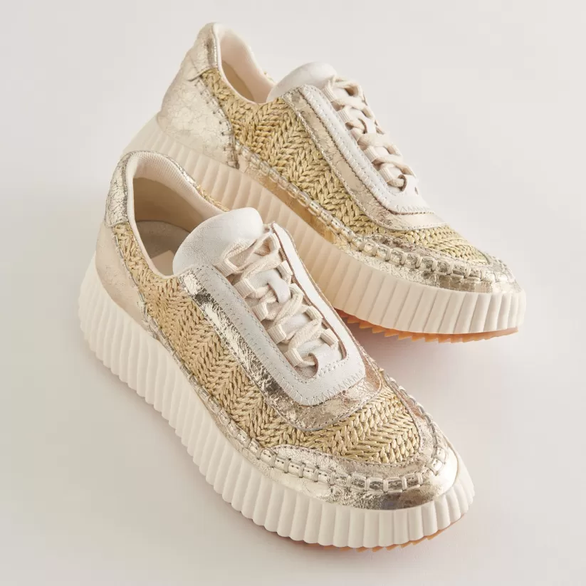 Sneakers | Dolce Vita DOLEN SNEAKERS GOLD KNIT GOLDKNIT