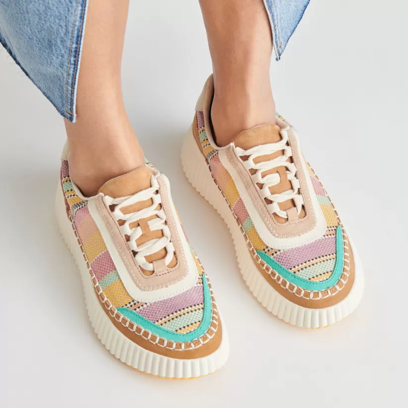 Sneakers | Dolce Vita DOLEN SNEAKERS TAN MULTI RAFFIA TANMULTIRAFFIA