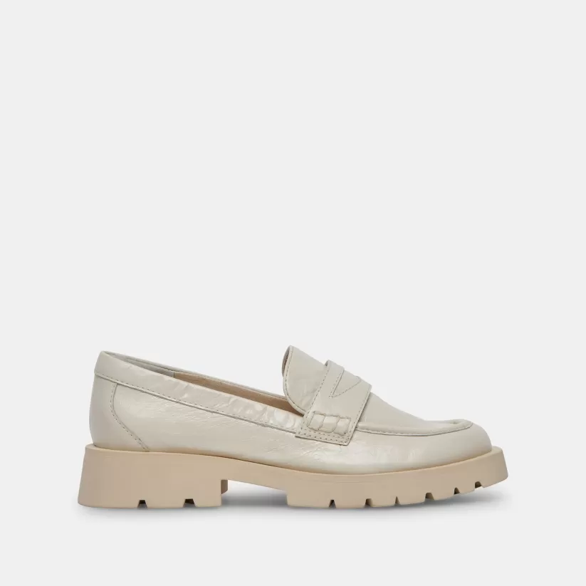 Flats & Loafers | Dolce Vita ELIAS FLATS OFF WHITE CRINKLE PATENT OFFWHITECRINKLEPATENT