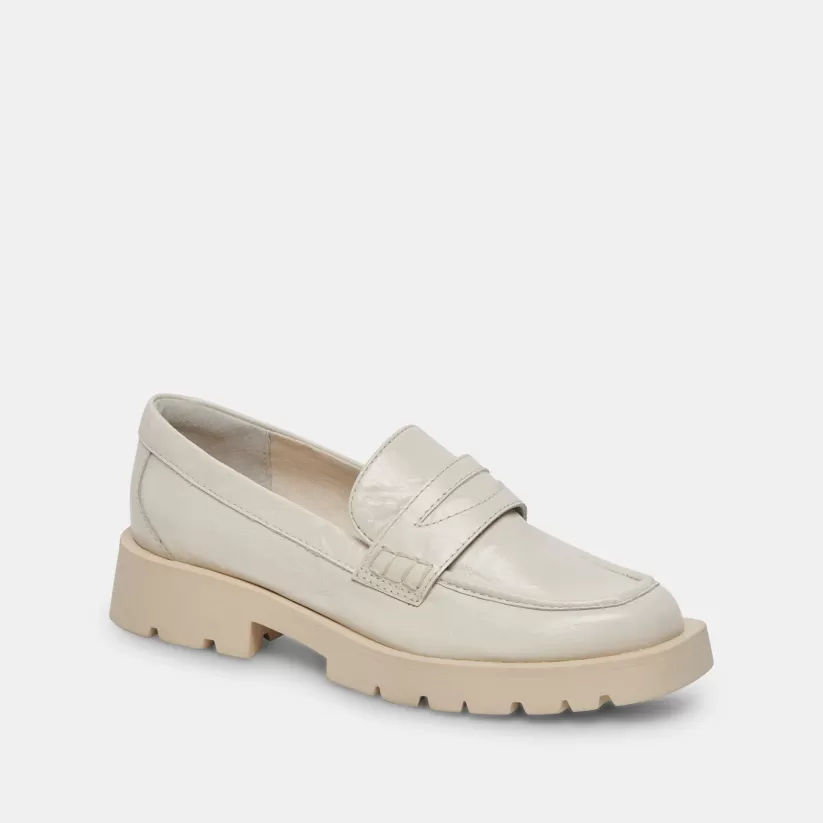 Flats & Loafers | Dolce Vita ELIAS FLATS OFF WHITE CRINKLE PATENT OFFWHITECRINKLEPATENT