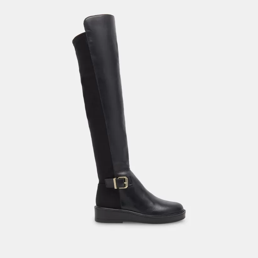 Tall Boots | Dolce Vita EMBER BOOTS BLACK LEATHER BLACKLEATHER