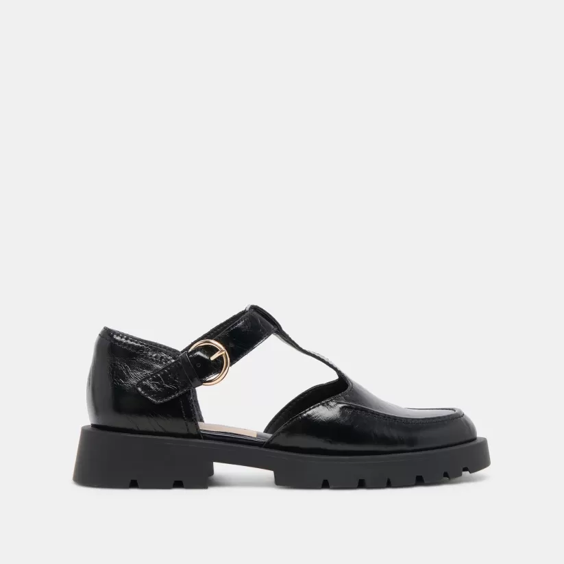 Mary Janes | Flats & Loafers | Dolce Vita EMILIO FLATS MIDNIGHT CRINKLE PATENT LEATHER MIDNIGHTCRINKLEPATENTLEATHER