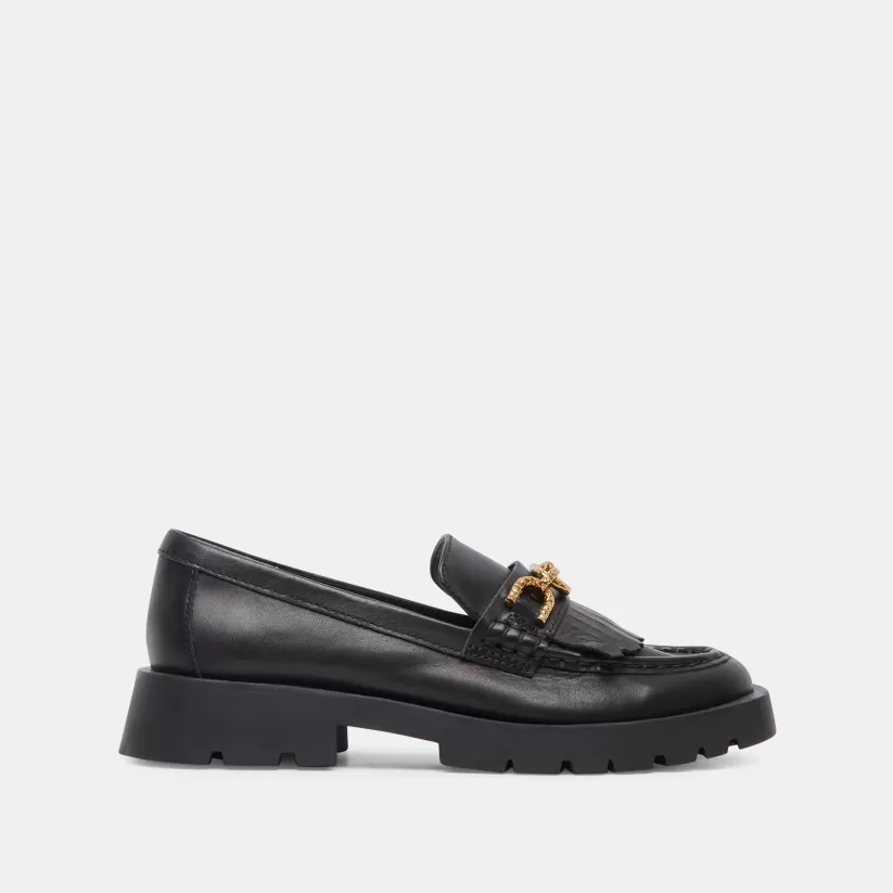 Flats & Loafers | Dolce Vita ERNA FLATS BLACK LEATHER BLACKLEATHER