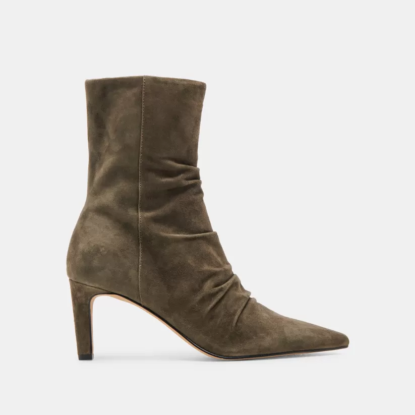 Wide Calf | Dolce Vita FERNLY WIDE CALF BOOTS ARMY SUEDE ARMYSUEDE