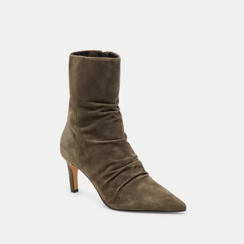 Wide Calf | Dolce Vita FERNLY WIDE CALF BOOTS ARMY SUEDE ARMYSUEDE