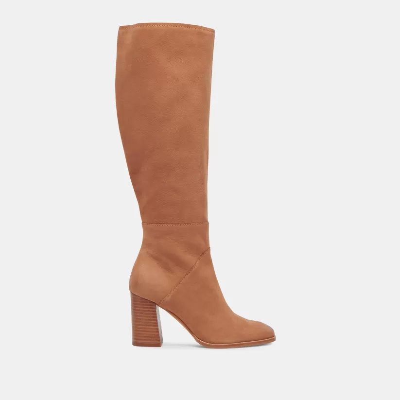 Tall Boots | Dolce Vita FYNN BOOTS BROWN NUBUCK BROWNNUBUCK