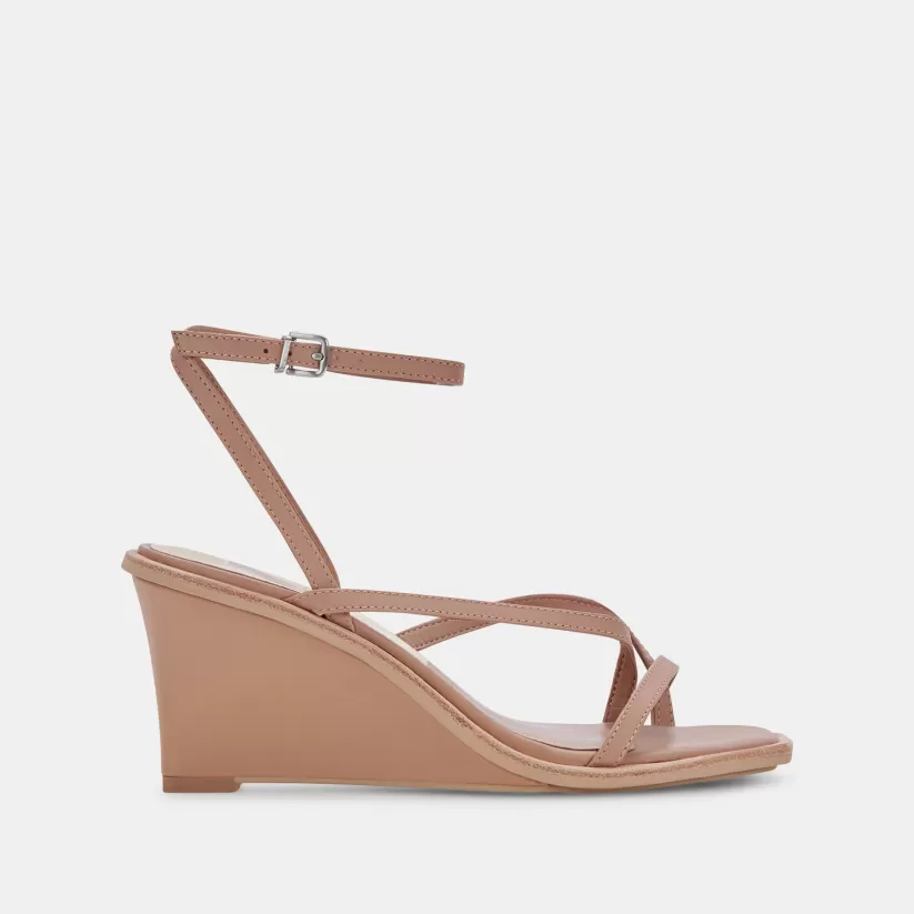 Wedges | Sandals | Dolce Vita GEMINI WEDGES CAFE LEATHER CAFELEATHER