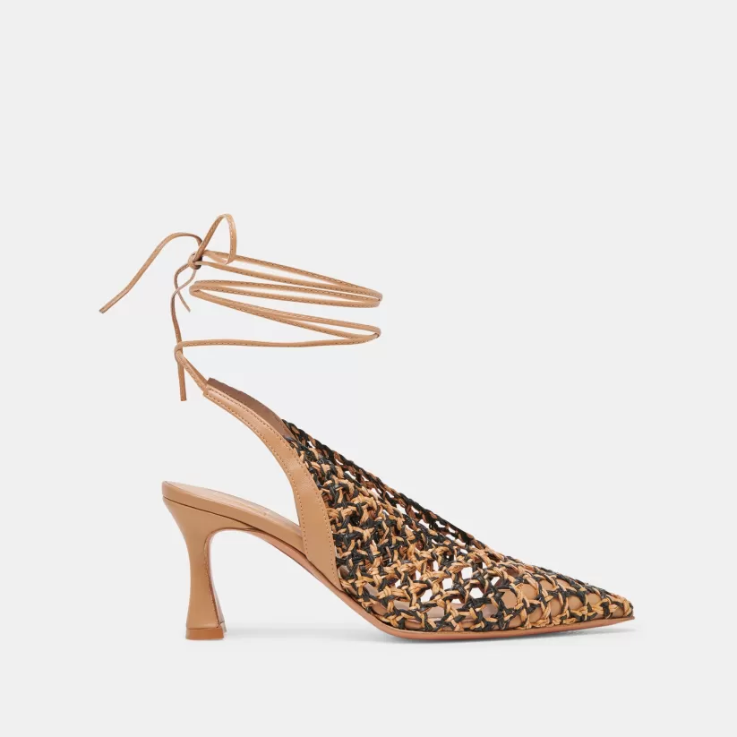 Heels | Dolce Vita GESICA HEELS BLACK NATURAL WOVEN BLACKNATURALWOVEN