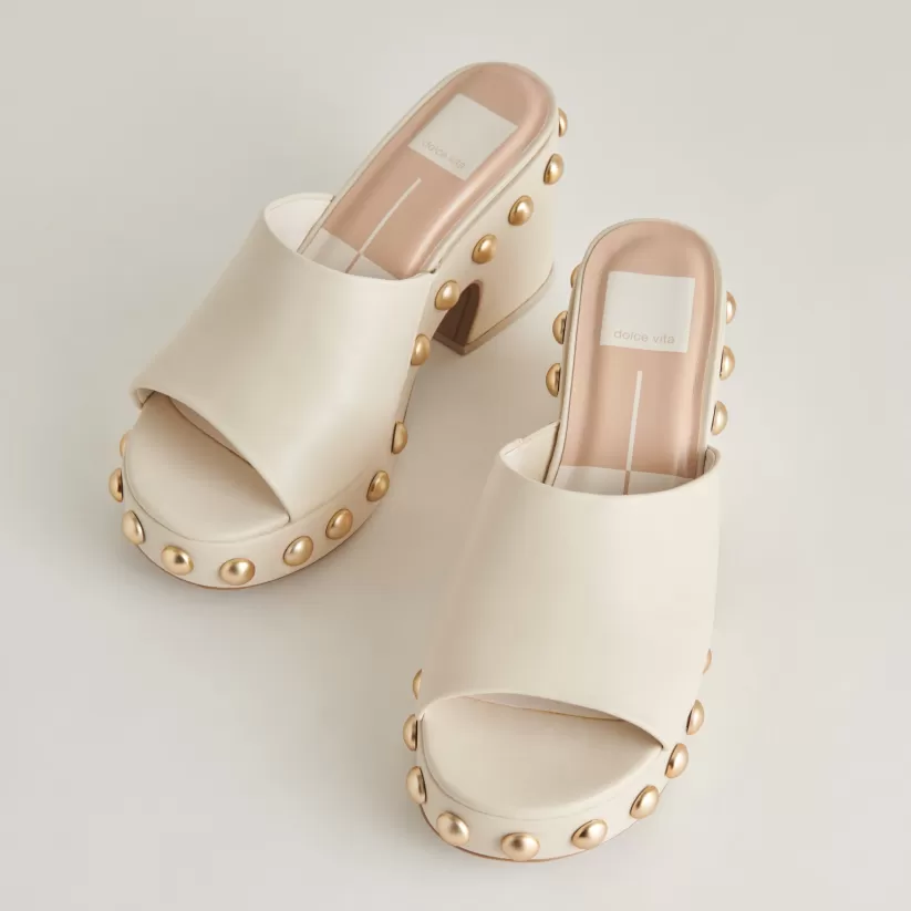 Heels | Dolce Vita GLORI HEELS IVORY LEATHER IVORYLEATHER