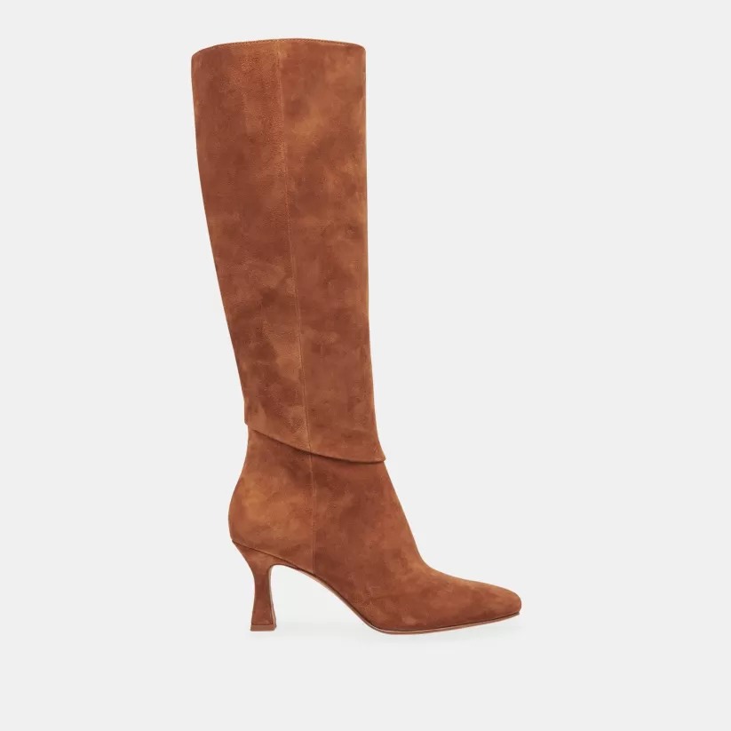 Tall Boots | Boots & Booties | Dolce Vita GYRA BOOTS BROWN SUEDE BROWNSUEDE