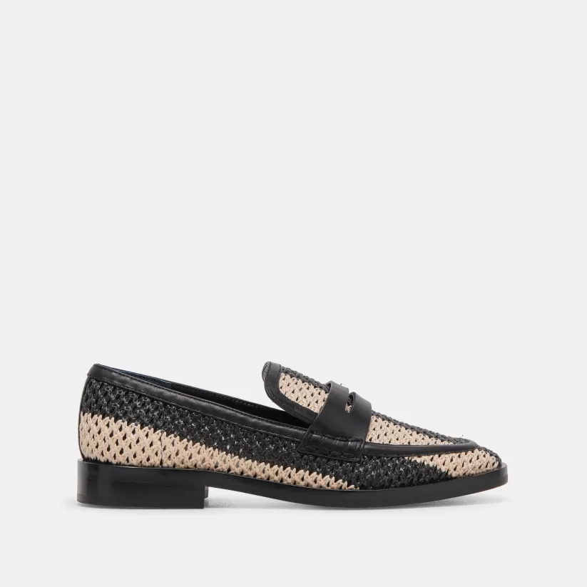 Flats & Loafers | Dolce Vita HALLEY FLATS BLACK MULTI RAFFIA BLACKMULTIRAFFIA