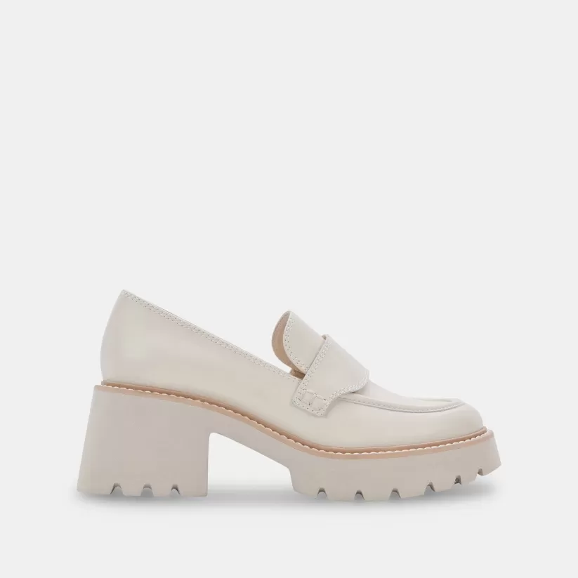 Flats & Loafers | Dolce Vita HALONA LOAFERS IVORY LEATHER IVORYLEATHER