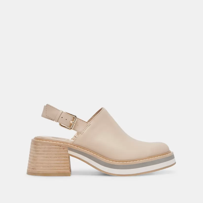 Mules & Clogs | Heels | Dolce Vita HANIAH HEELS BISCUIT LEATHER BISCUITLEATHER