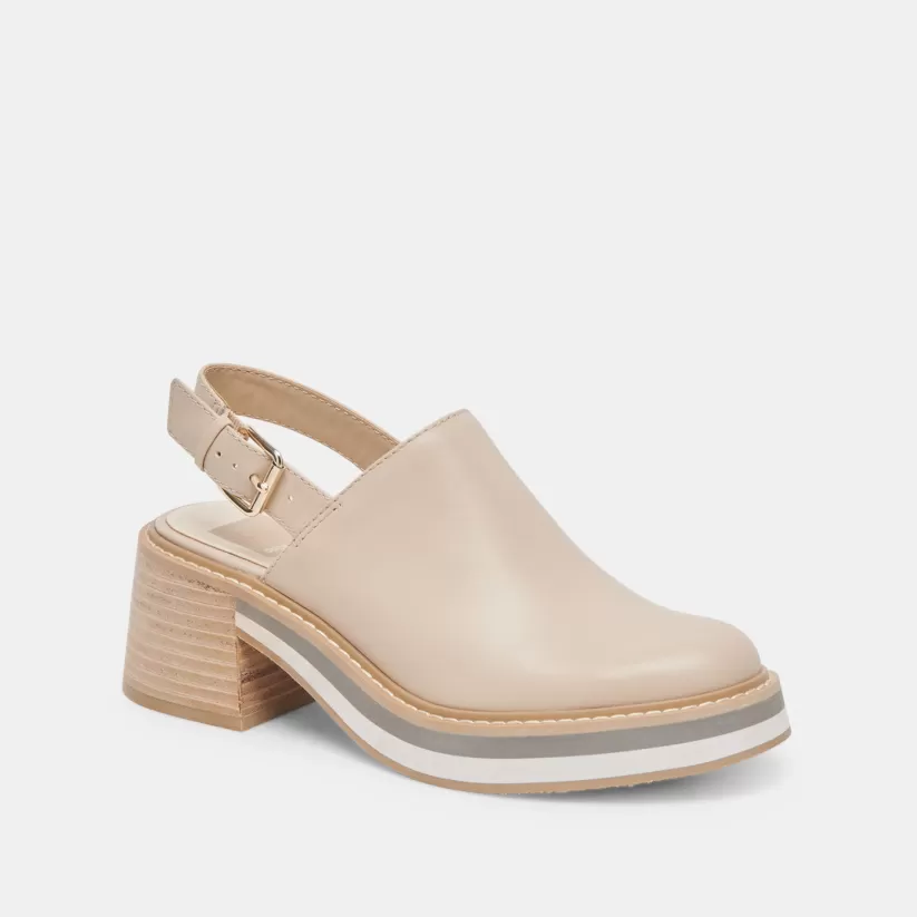 Mules & Clogs | Heels | Dolce Vita HANIAH HEELS BISCUIT LEATHER BISCUITLEATHER