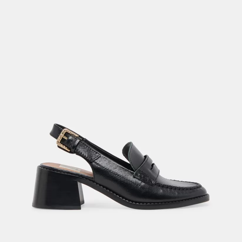 Heels | Flats & Loafers | Dolce Vita HARDI HEELS MIDNIGHT CRINKLE PATENT MIDNIGHTCRINKLEPATENT