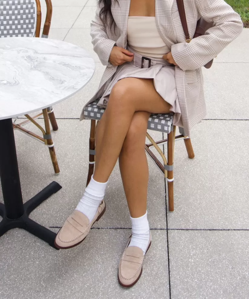 Flats & Loafers | Dolce Vita HARDI LOAFERS CAMEL SUEDE CAMELSUEDE