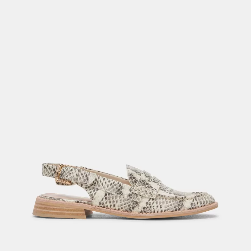 Flats & Loafers | Dolce Vita HARDI LOAFERS GREY WHITE SNAKE EMBOSSED GREYWHITESNAKEEMBOSSED