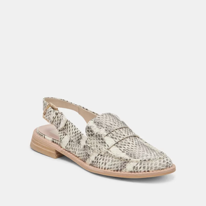 Flats & Loafers | Dolce Vita HARDI LOAFERS GREY WHITE SNAKE EMBOSSED GREYWHITESNAKEEMBOSSED