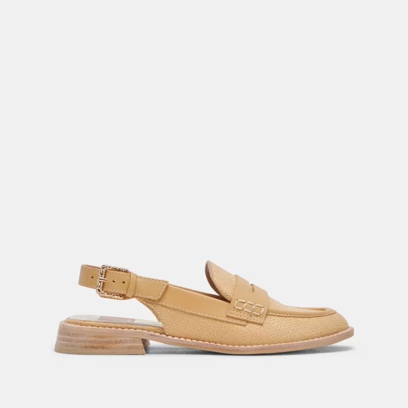Flats & Loafers | Dolce Vita HARDI LOAFERS LT NATURAL RAFFIA LTNATURALRAFFIA