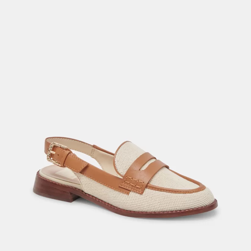 Flats & Loafers | Dolce Vita HARDI LOAFERS TAN MULTI CANVAS TANMULTICANVAS