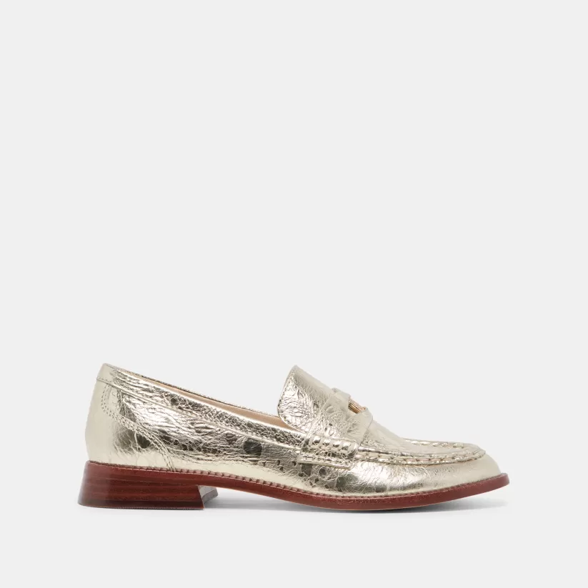 Wide Widths | Flats & Loafers | Dolce Vita HILLY WIDE LOAFERS PLATINUM COIN PLATINUMCOIN