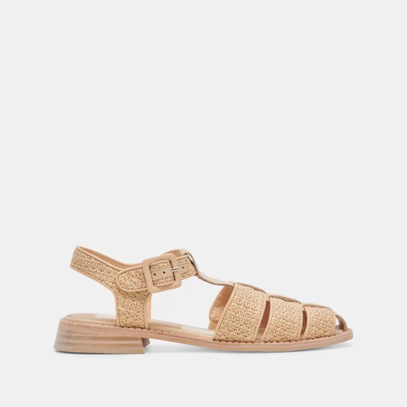 Sandals | Flats & Loafers | Dolce Vita HOLIS SANDALS LT NATURAL RAFFIA LTNATURALRAFFIA
