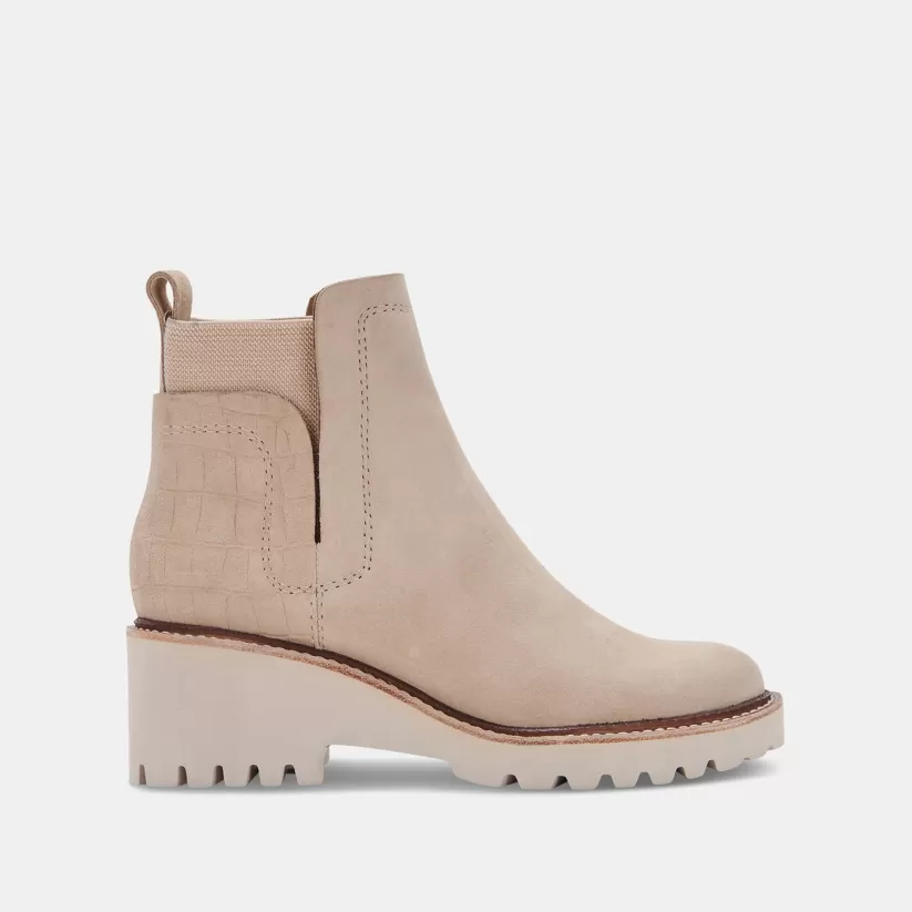 Wide Widths | Dolce Vita HUEY H2O WIDE BOOTIES DUNE SUEDE DUNESUEDEH2O