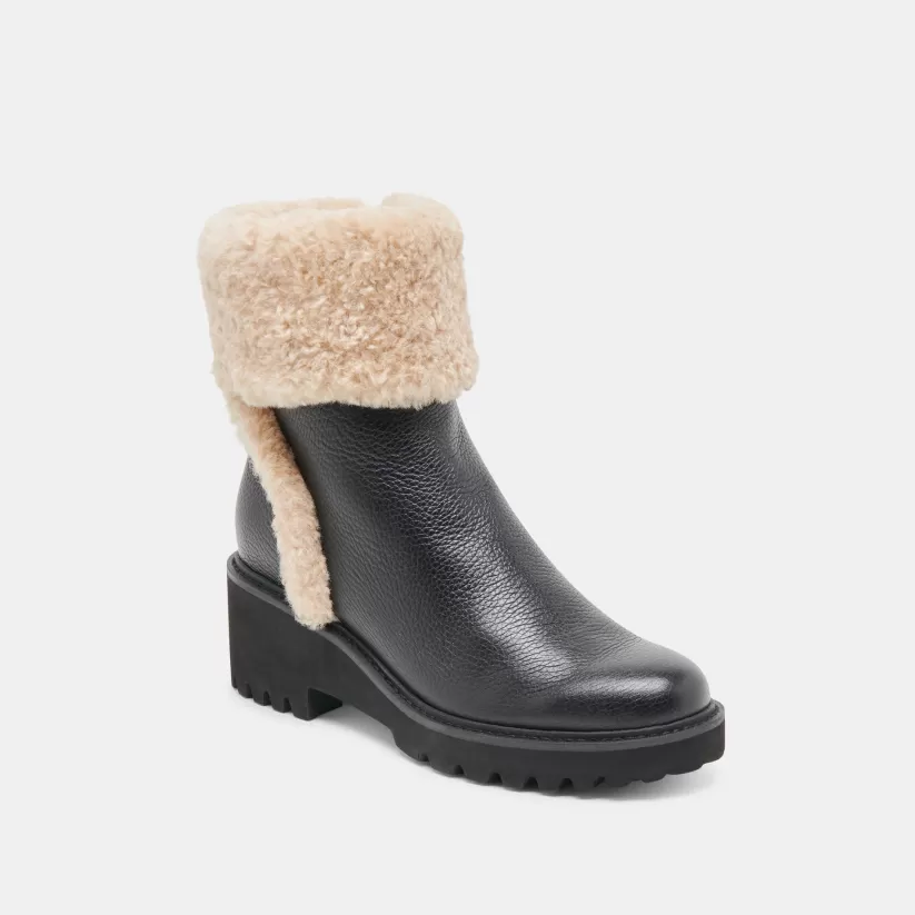 Boots & Booties | Dolce Vita HUG H2O BOOTS BLACK LEATHER BLACKLEATHER