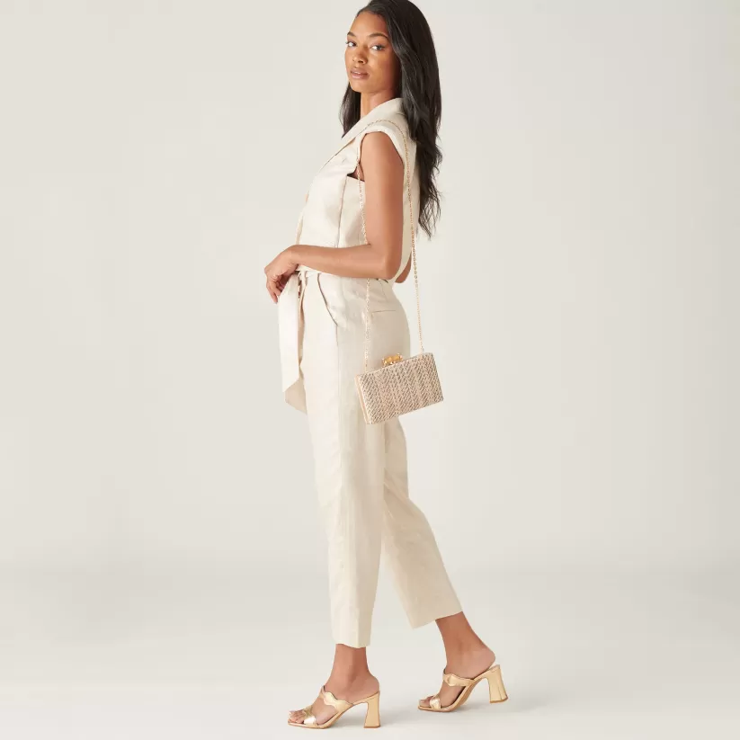 Extended Sizing | Heels | Dolce Vita ILVA HEELS GOLD DISTRESSED LEATHER GOLDDISTRESSEDLEATHER