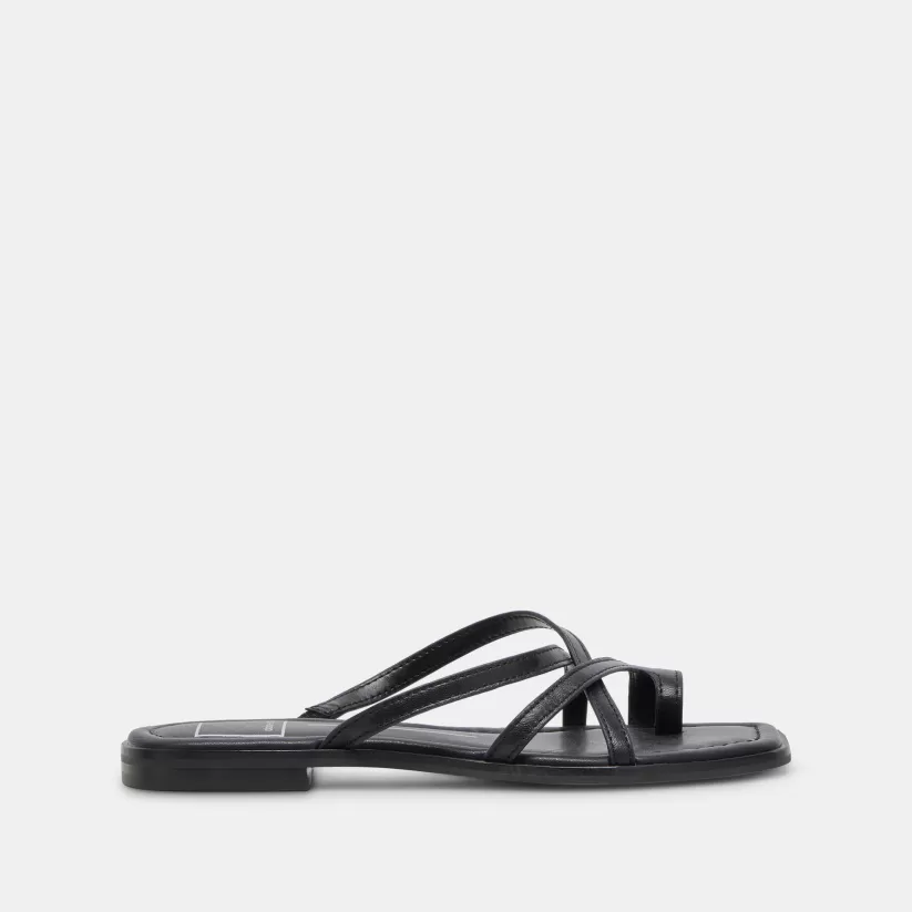 Sandals | Dolce Vita INDIGO SANDALS BLACK LEATHER BLACKLEATHER